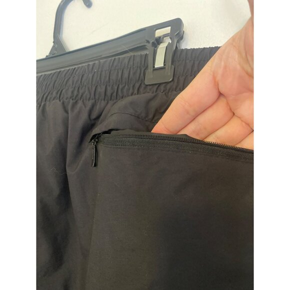 Mens Black Cargo Snow Pants W/ Elastic Waistband Size L - Picture 4 of 8